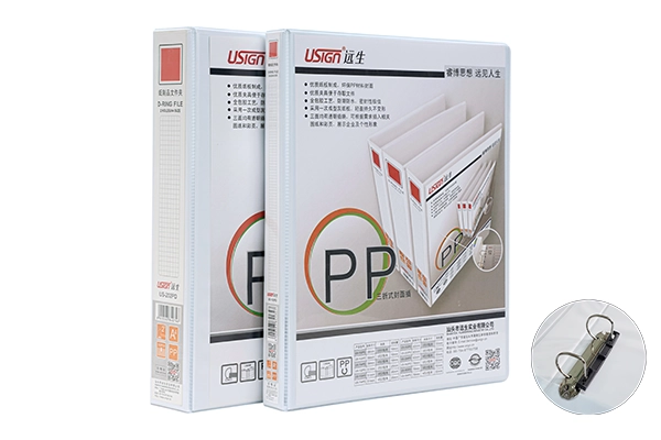 Bìa 2 Còng D Nhựa PP USIGN